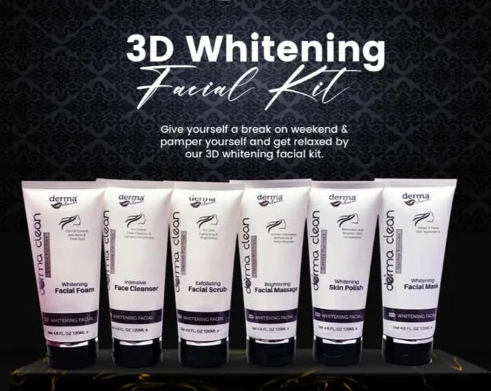 Derma Clean Whitening Facial Kit