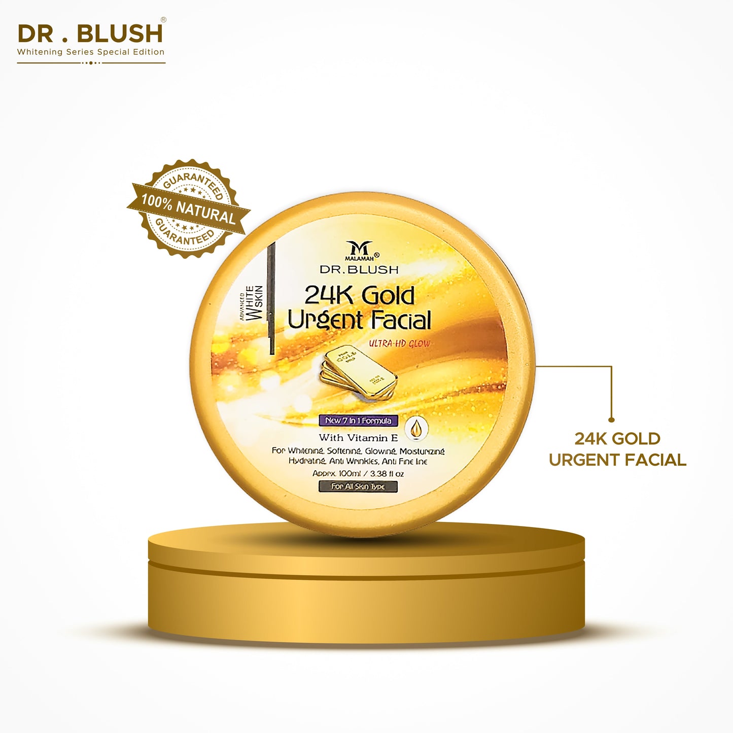 Dr Blush 24k Gold Urgent Facial