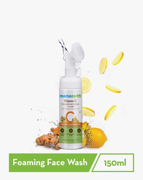 Mama Earth Foaming Face Wash with Vitamin C & Turmeric