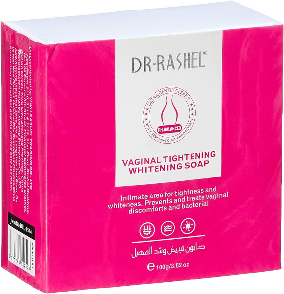 Dr Rashel Vaginal tightning, whitening Soap with Feminine Pink Serum