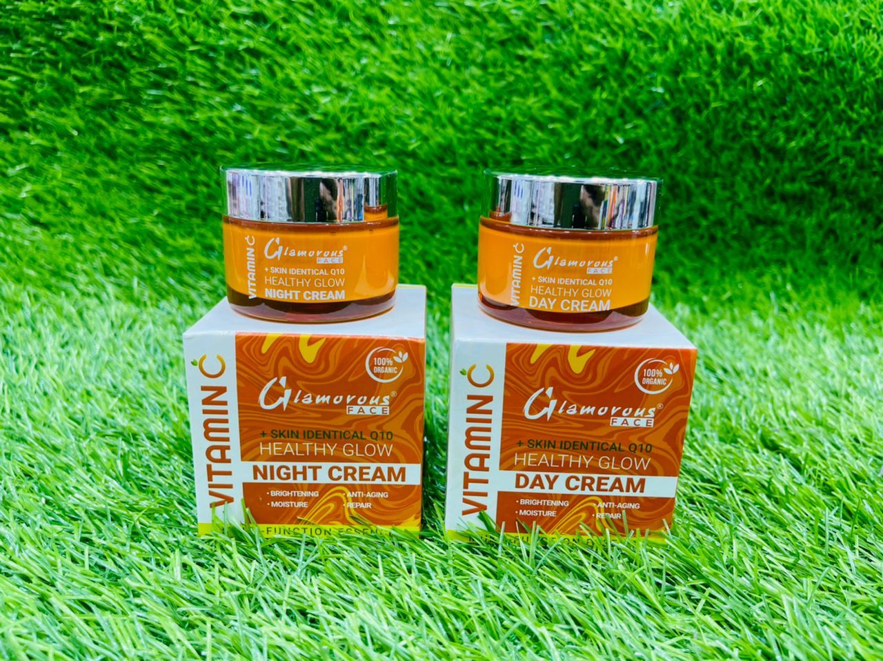 Glamorous Vitamin C Day and Night Cream set