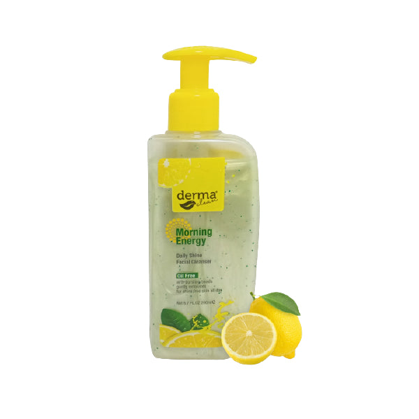 Derma Clean Morning Energy Oil Free Daily Facial Face Wash