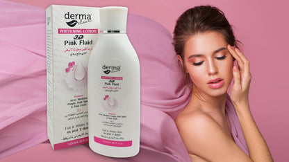 Derma Clean Whitening Lotion 3D Pink Fluid