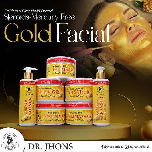 Dr Jhons Steroids Mercury Free Gold Facial