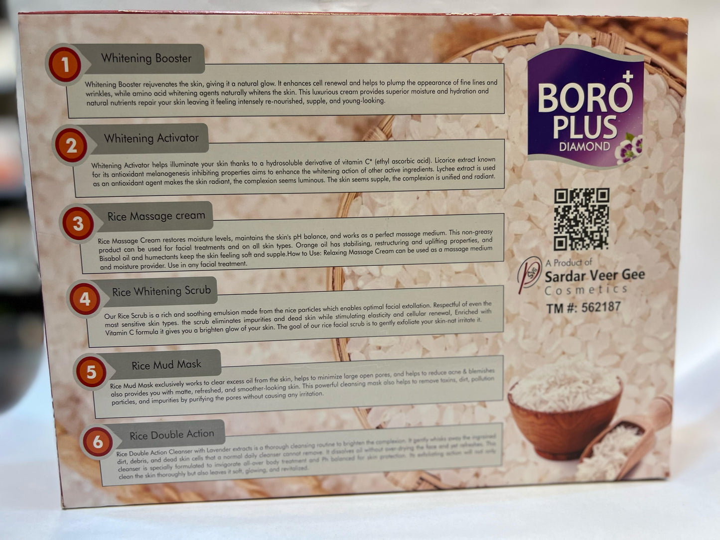 BoroPlus Rice Facial Kit