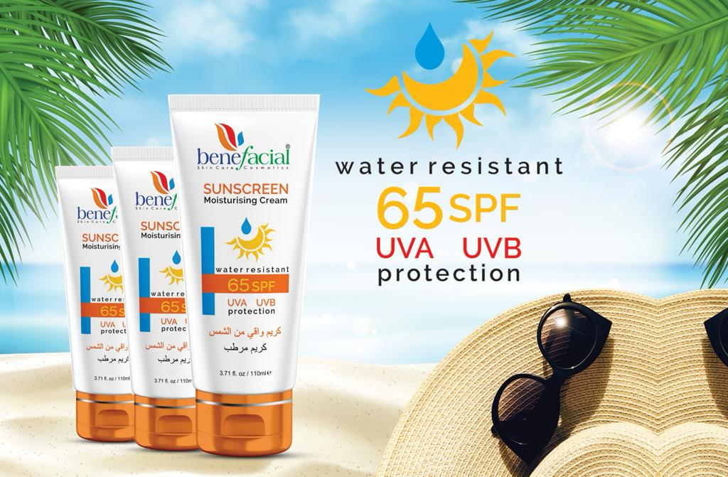 Benefacial Sunscreen Moisturizing Cream 65SPF