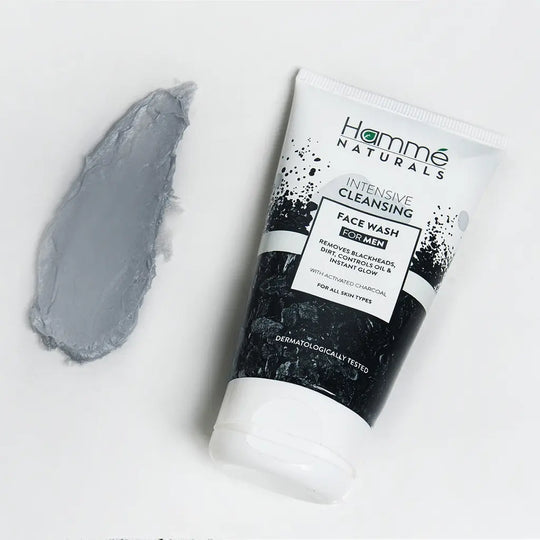 Hamme Naturals Activated Charcoal Face Wash