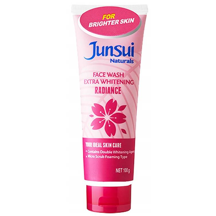 Junsui Naturals Face Wash Extra Whitening Radiance