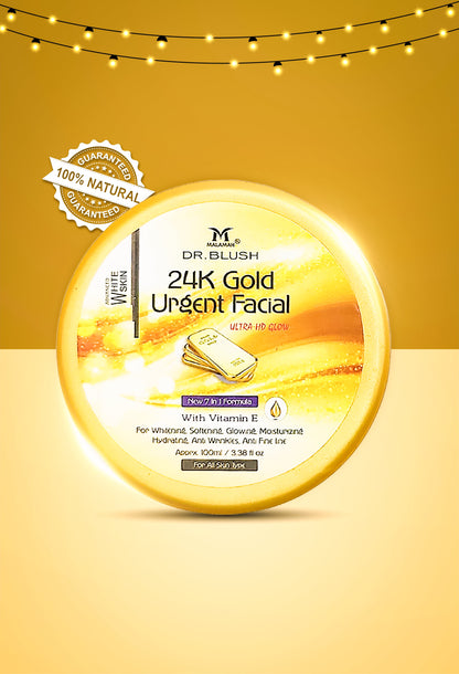 Dr Blush 24k Gold Urgent Facial