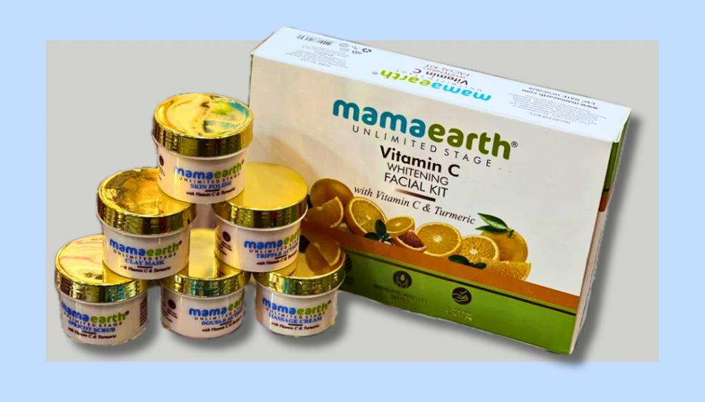 Mama Earth Vitamin C Whitening Facial Kit