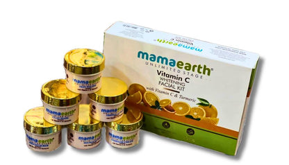 Mama Earth Vitamin C Whitening Facial Kit