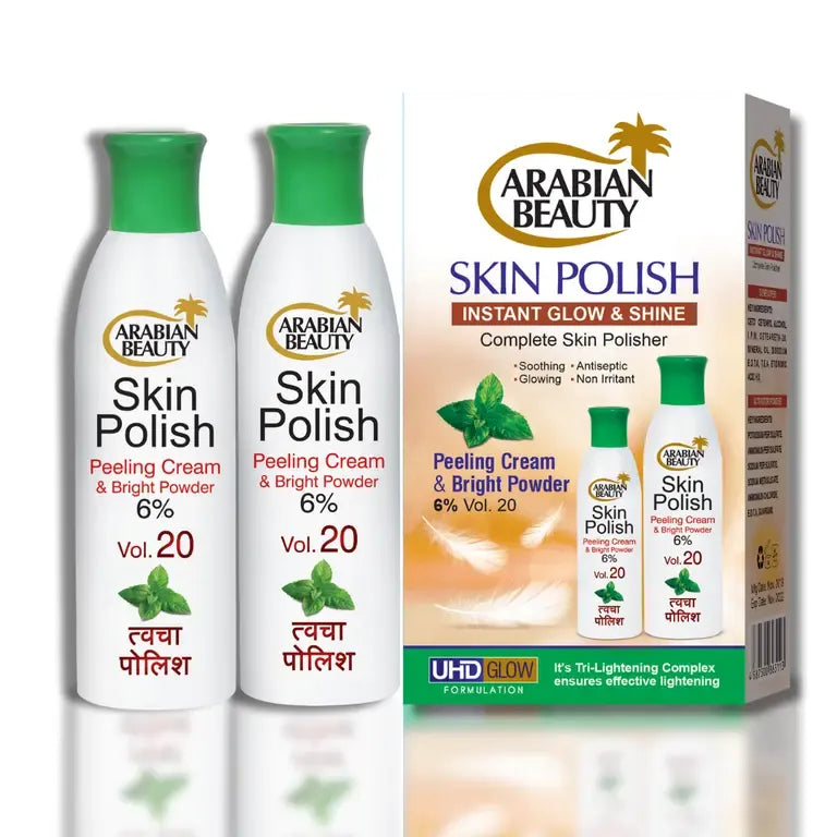 Arabian Beauty Skin Polish Set - Activator & Blonder for Radiant Skin