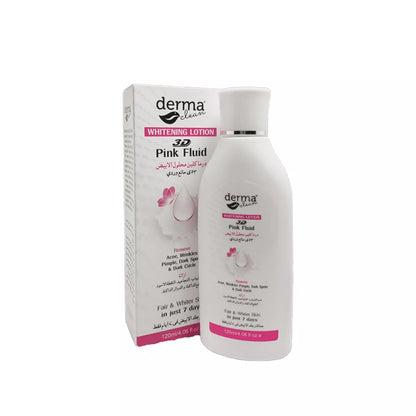 Derma Clean Whitening Lotion 3D Pink Fluid