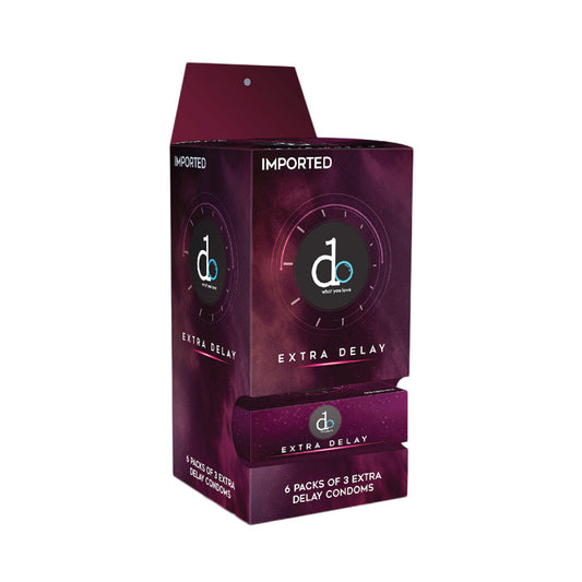 Do Imported Extra Delay Condoms 18s - Prolong Pleasure and Intimacy